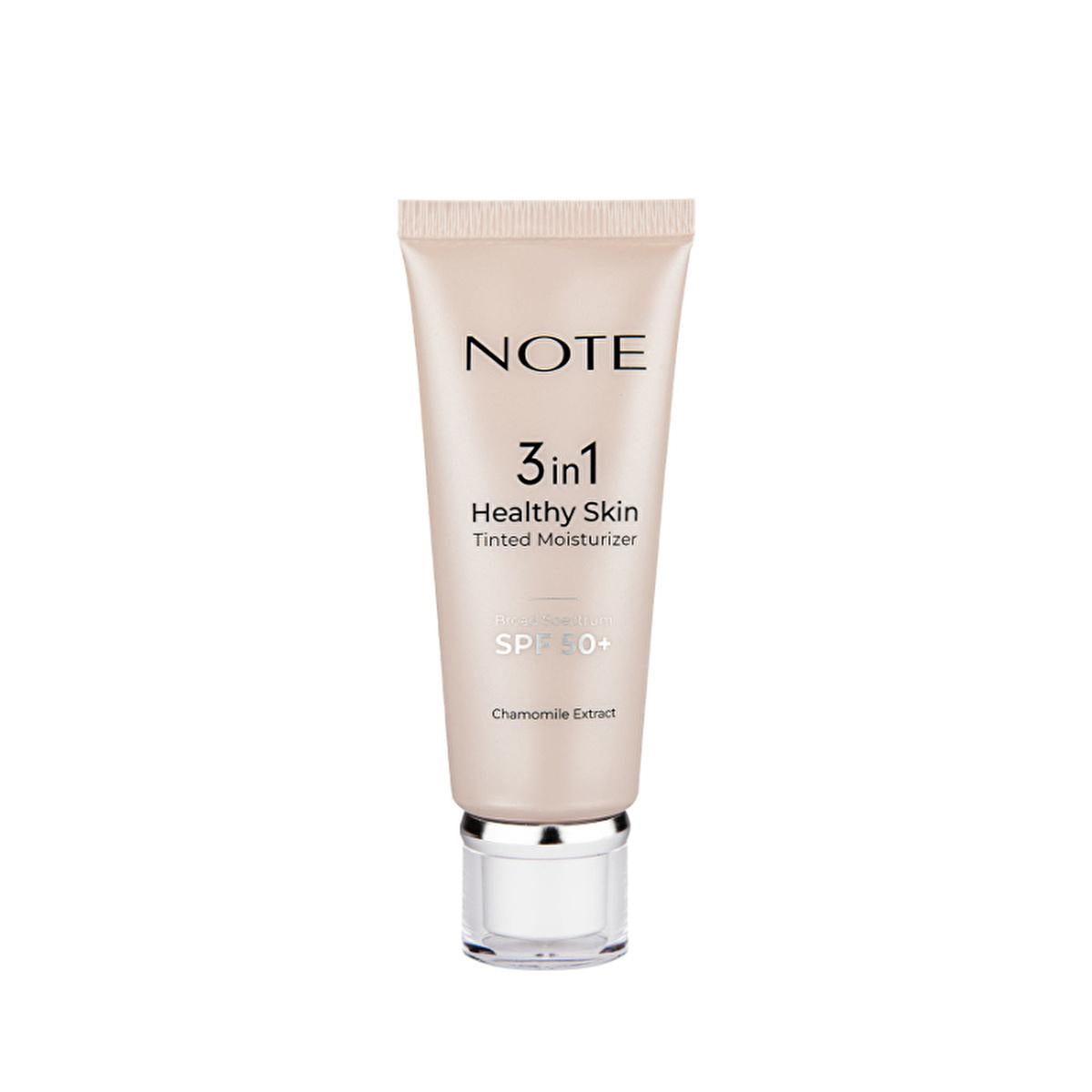 NOTE Cosmetics 3 In 1 Healthy Skin Tinted Moisturizer: SPF 50, Lightweight, Evens Skin Tone &amp; Protects