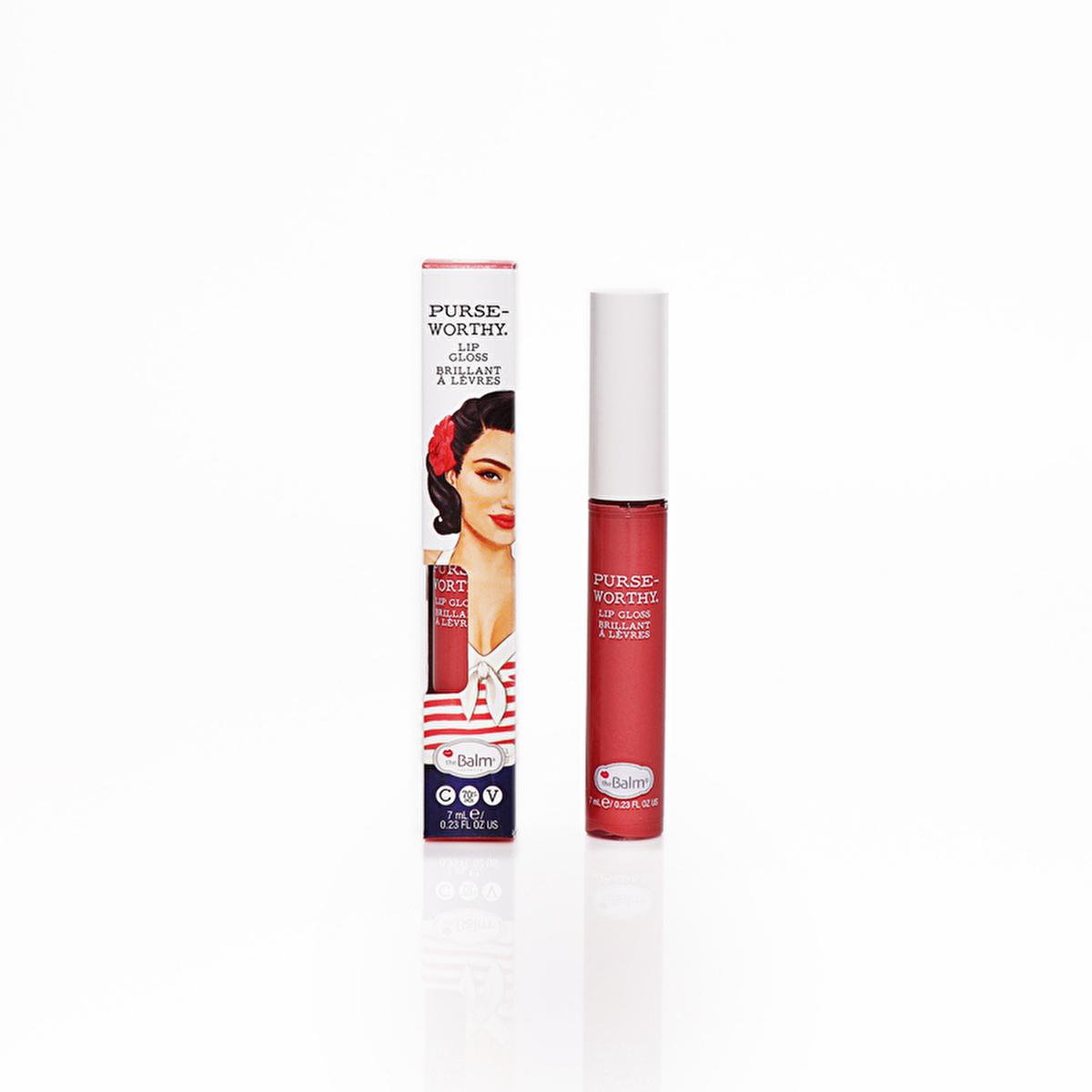 theBalm Purseworthy Lip Gloss - Moisturizing, Non-Sticky, Shiny Finish