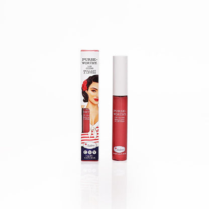 theBalm Purseworthy Lip Gloss - Moisturizing, Non-Sticky, Shiny Finish