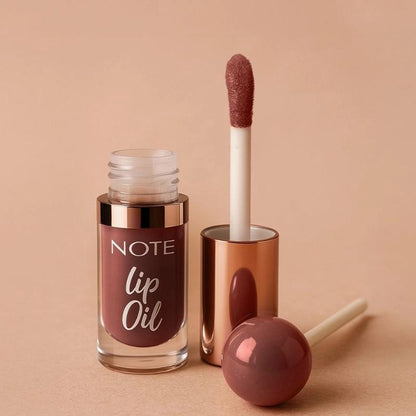 Note Lip Oil in Mocha Kiss for Hydrated Lips 6ml