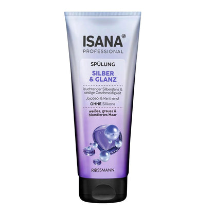 Isana Professional Silver &amp; Shine Conditioner for Blonde Hair 200ml