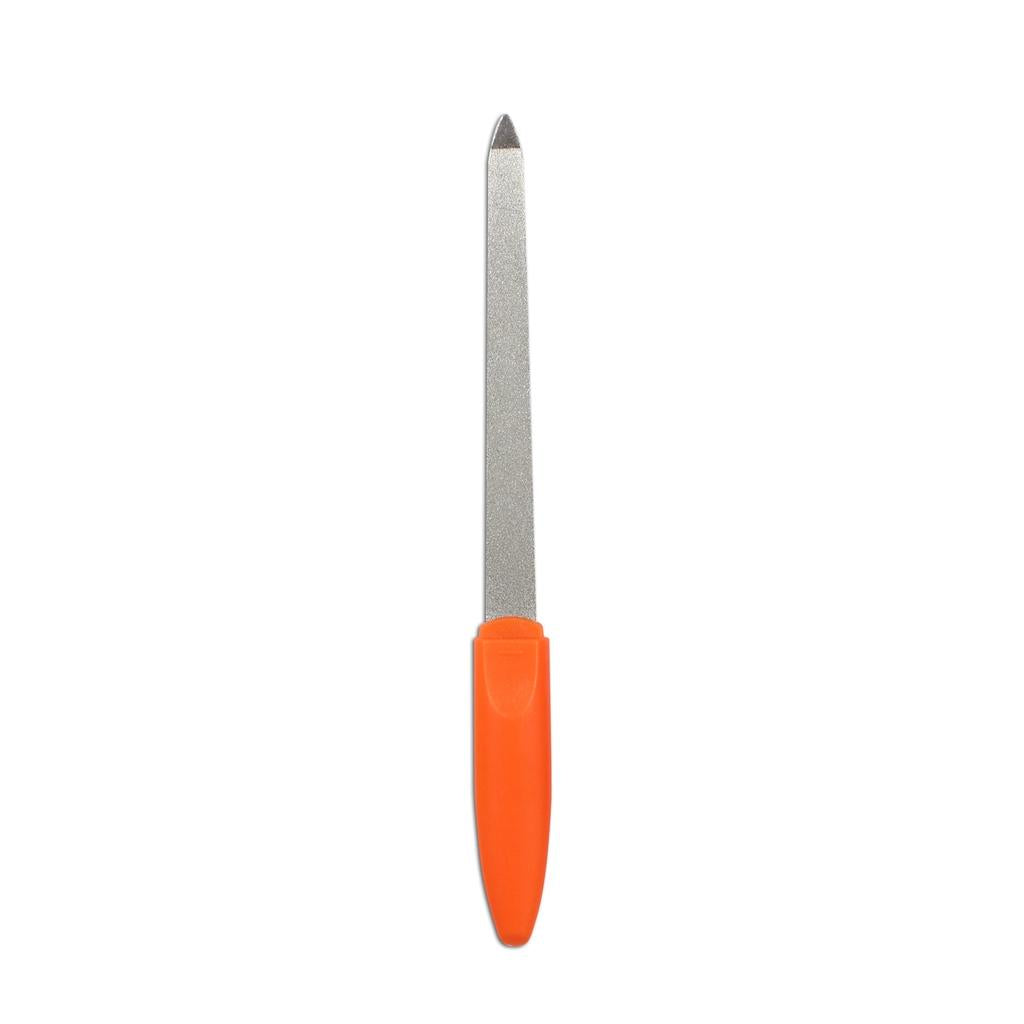 Nascita Orange Steel Nail File for Shaping &amp; Smoothing