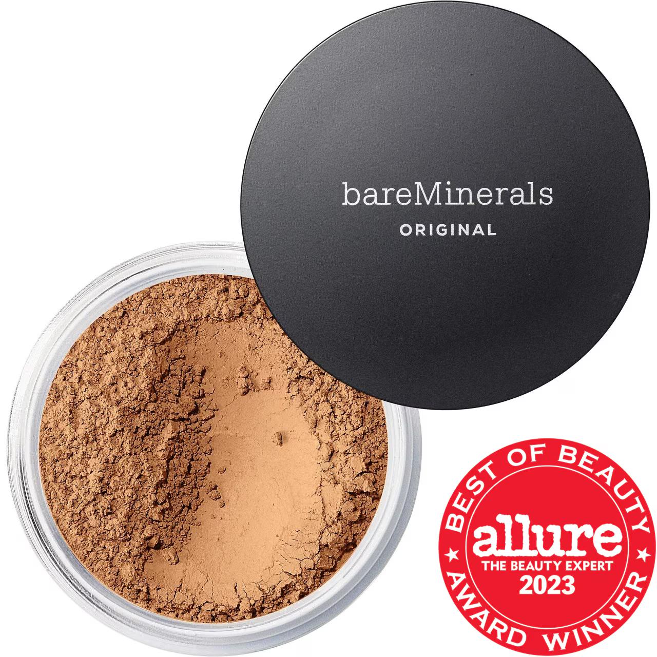 bareMinerals Original Loose Talc-Free Powder Mineral Foundation SPF 15: Natural, Luminous Finish &amp; Buildable Coverage