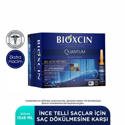 Bioxcin Quantum Bio-Activ Serum - Hair Loss Treatment &amp; Nourishment for Thicker Hair