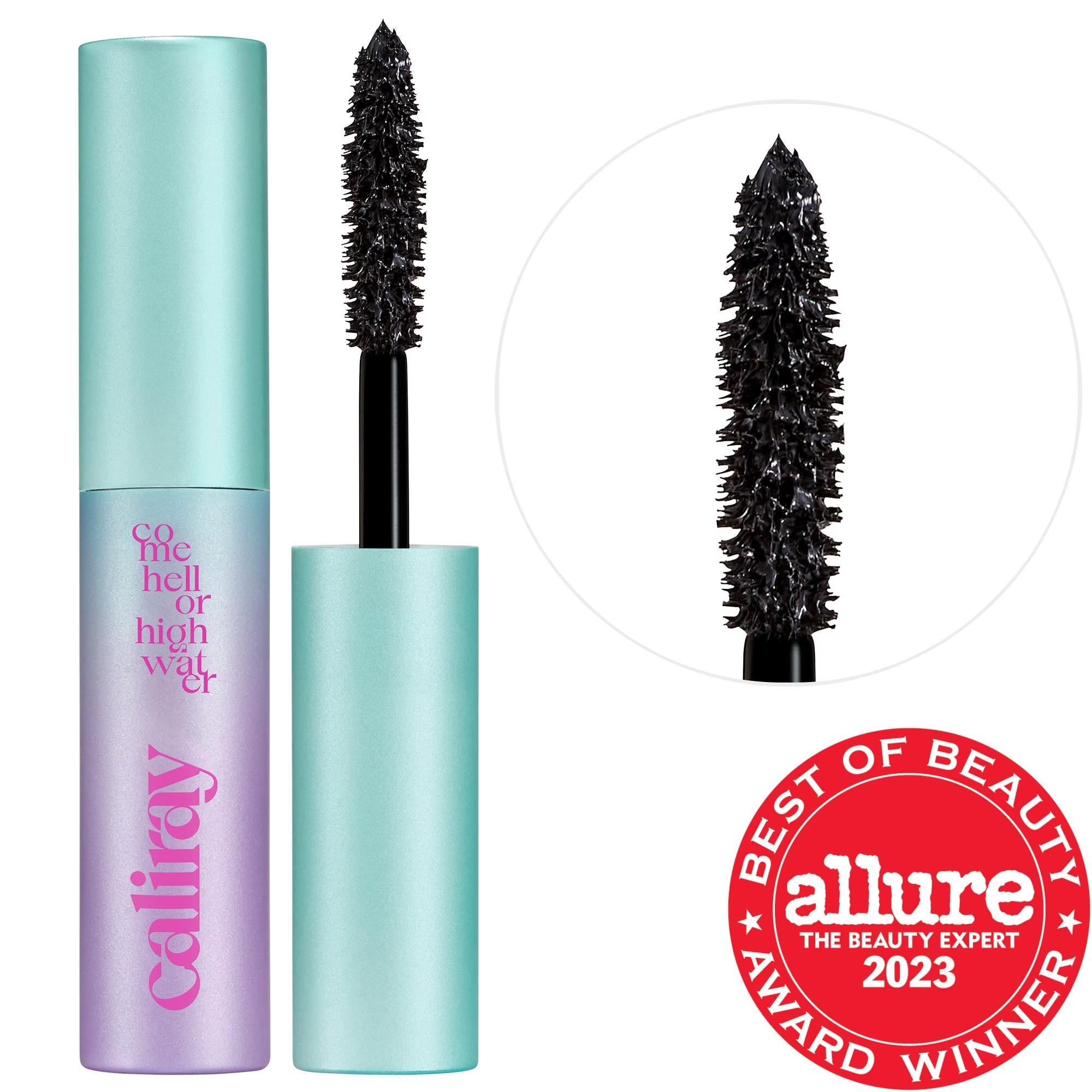 Come Hell or High Water: Volumizing &amp; Lengthening Tubing Mascara - Water Resistant, Smudge-Proof, Vegan Formula for Sensitive Eyes