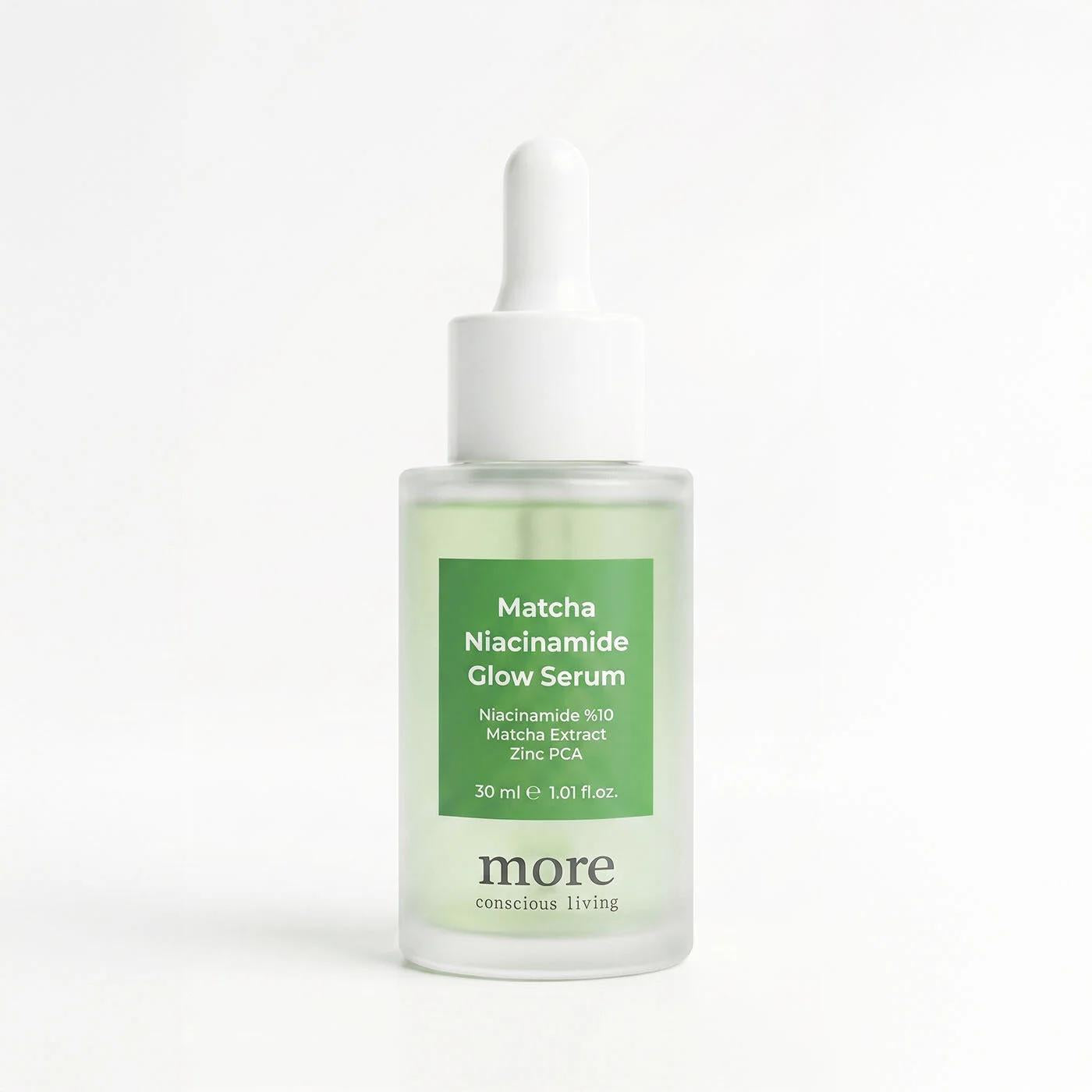 More Conscious Living Matcha &amp; Niacinamide Glow Serum 30 ml