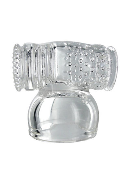 Wand Essentials Hummingbird Masturbator Attachment Clear Stimulating