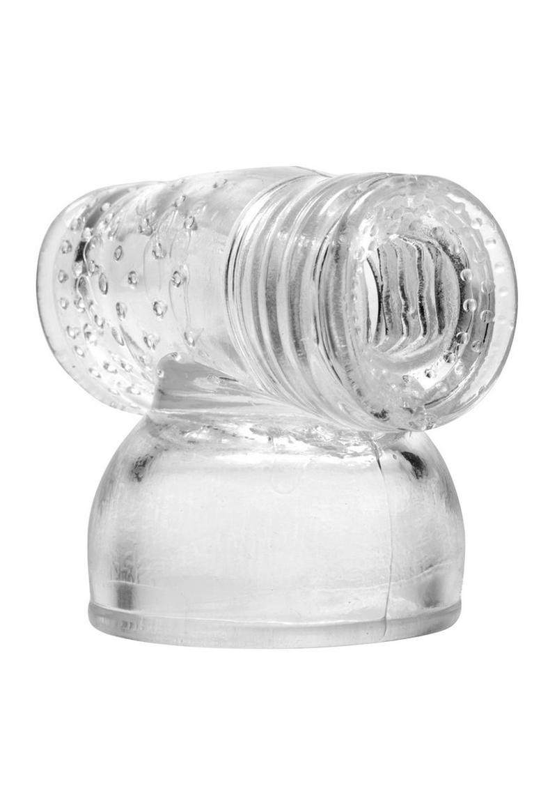 Wand Essentials Hummingbird Masturbator Attachment Clear Stimulating