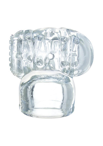 Vibra Cup Head Stimulator Attachment U-Tip Wand Attachment