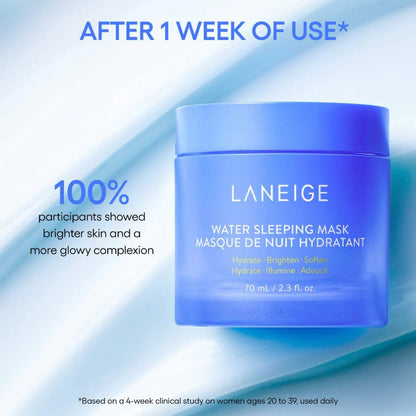Laneige Water Sleeping Mask with Niacinamide &amp; Squalane 2.3 Oz