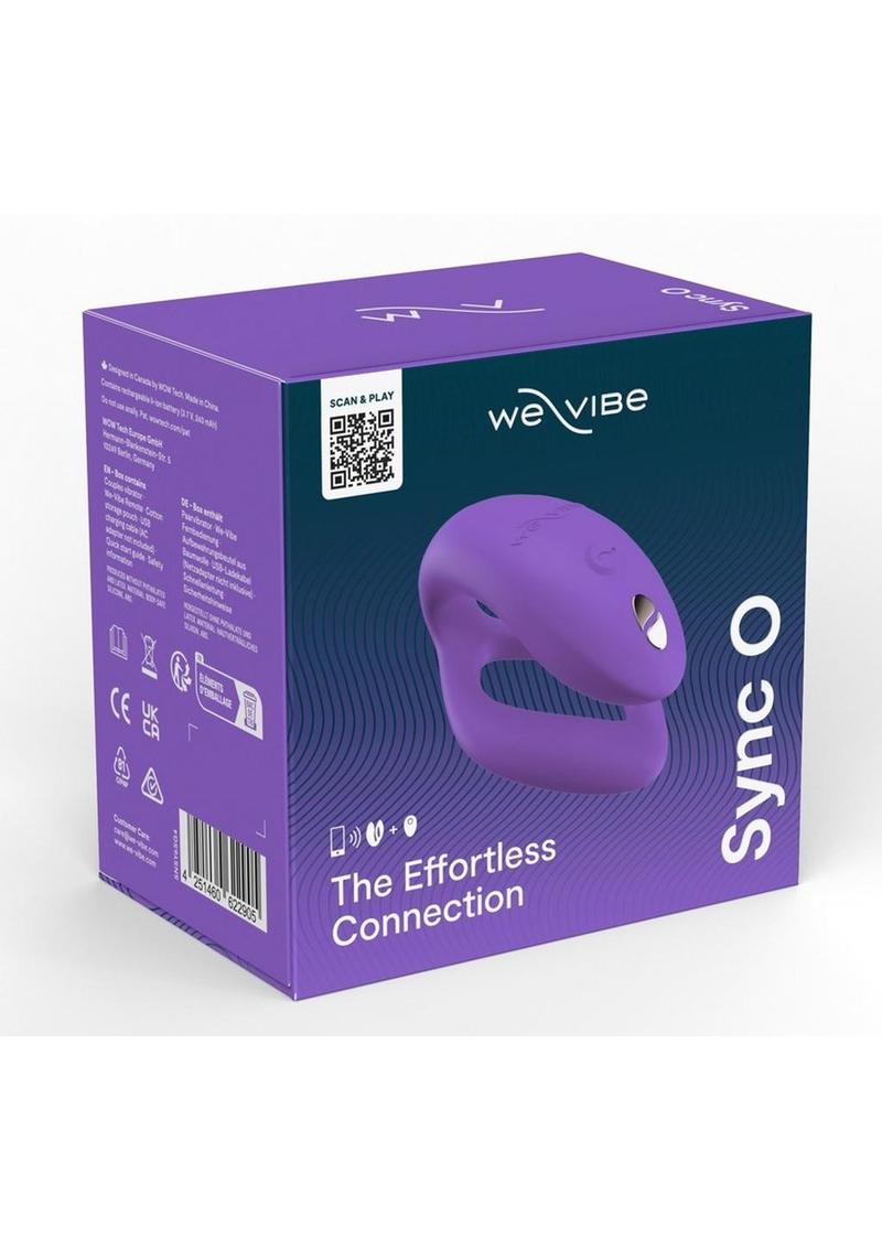 We-Vibe Sync O Rechargeable Couples Vibrator with Remote Control
