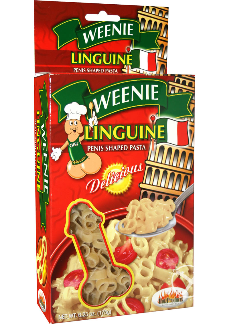 Weenie Linguine Penis Shaped Pasta