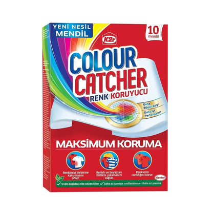 K2R Color Catcher Laundry Sheets for Color Protection 10 Count