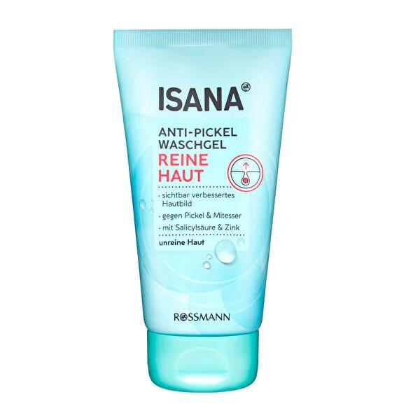 Isana Reine Haut: Oil Control Facial Cleansing Gel with Salicylic Acid &amp; Zinc - Deep Cleanses, Minimizes Pores &amp; Balances Sebum - Vegan &amp; Dermatologically Tested