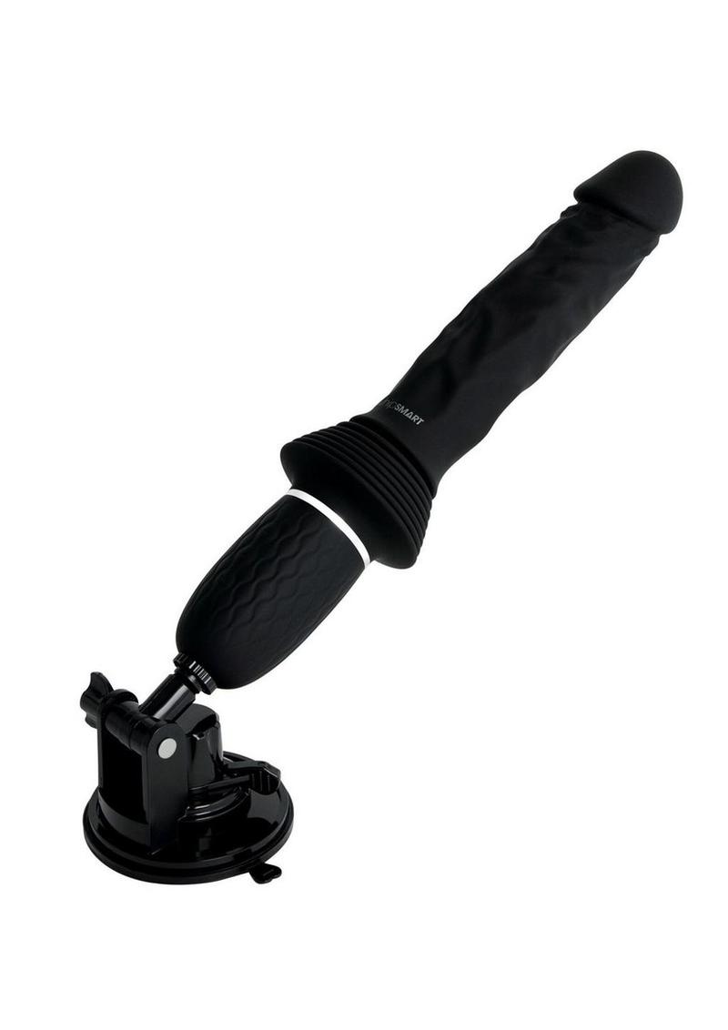WhipSmart Thrusting Cock with Remote Control And Suction Mount