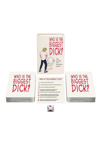 Who is the Biggest Dick? The Campy Drinking Game for Fun Nights