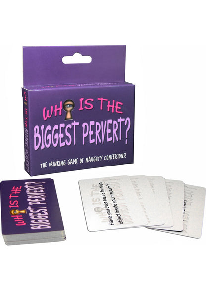 Who is the Biggest Pervert? The Naughty Drinking Game for Adults