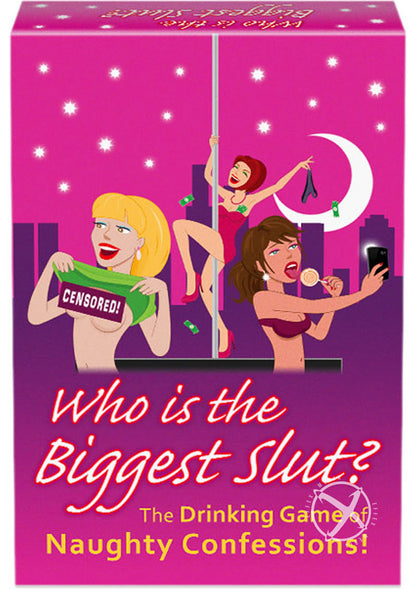 Who Is the Biggest Slut? Naughty Confessions Drinking Game