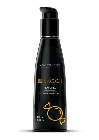 Wicked Aqua Butterscotch Flavored Water Based Lubricant