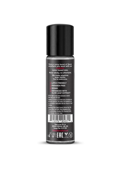 Wicked Aqua Cherry Flavored Water Based Lubricant