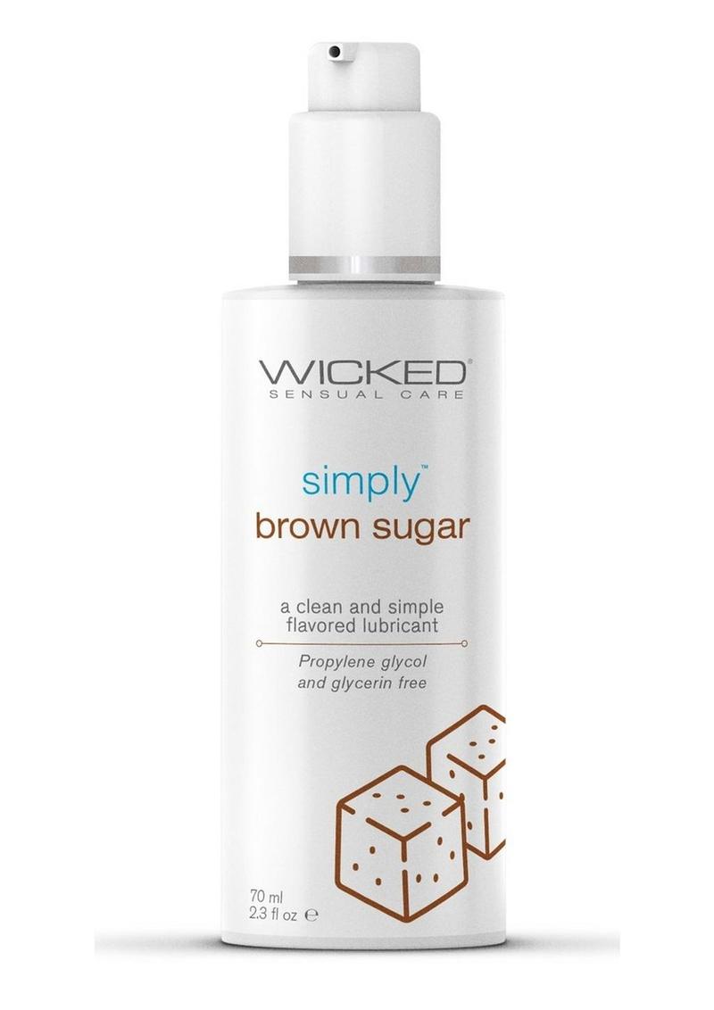 Wicked Simply Brown Sugar Flavored Lubricant