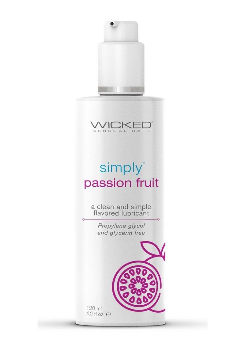 Wicked Sensual Care Simply Passion Fruit Flavored Lubricant