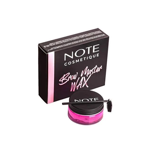 Note Brow Master: Sculpt, Shape &amp; Fix Your Eyebrows | Colorless Wax with Procapil &amp; Biotinol for Brow Loss Prevention