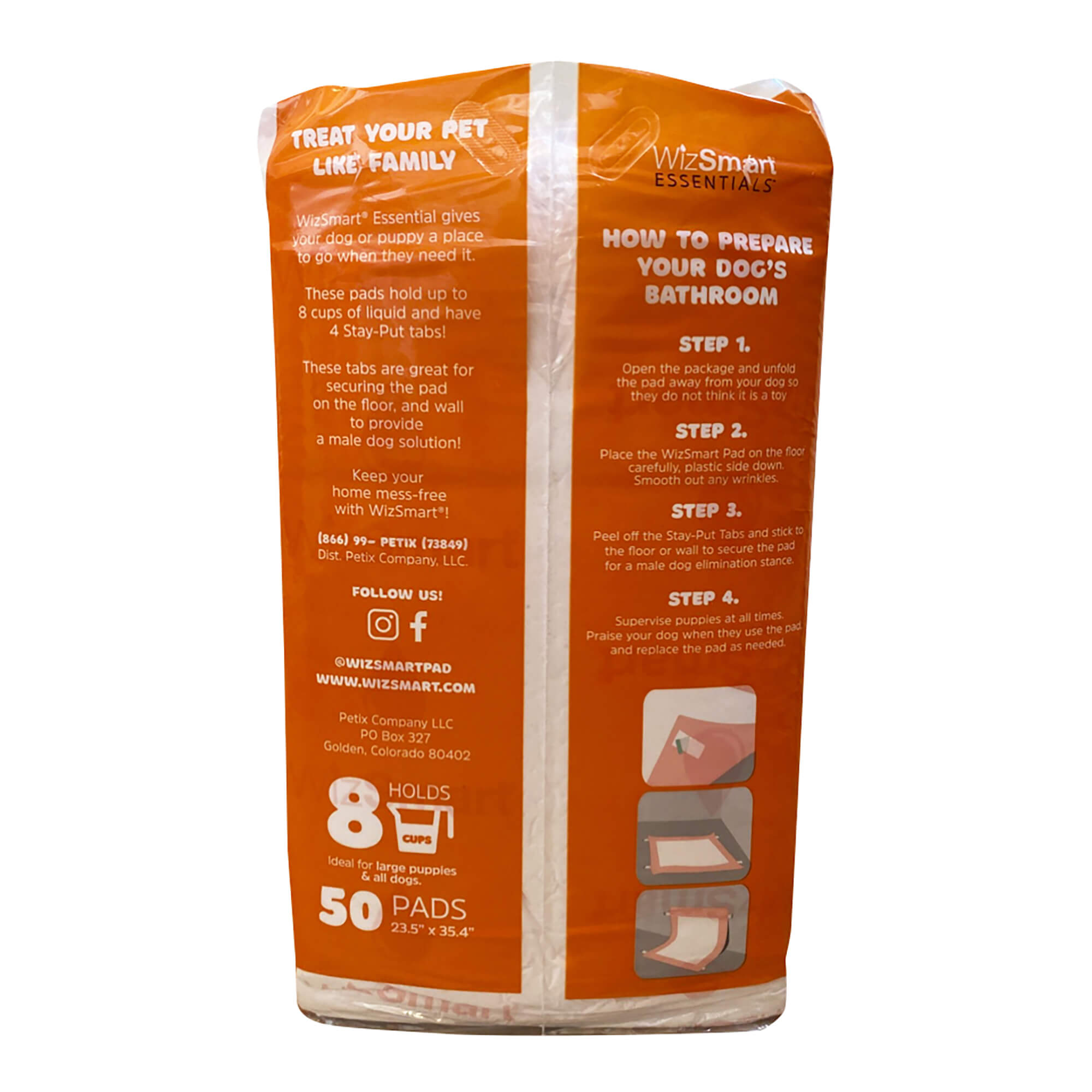 WizSmart Essentials Training Pads with Attractant for Dogs &amp; Puppies, XL