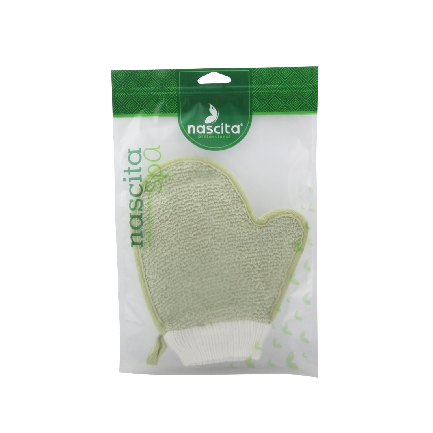Nascita Cotton Glove Bath Bag - Gentle Exfoliating &amp; Soft Skin Care for Sensitive Skin