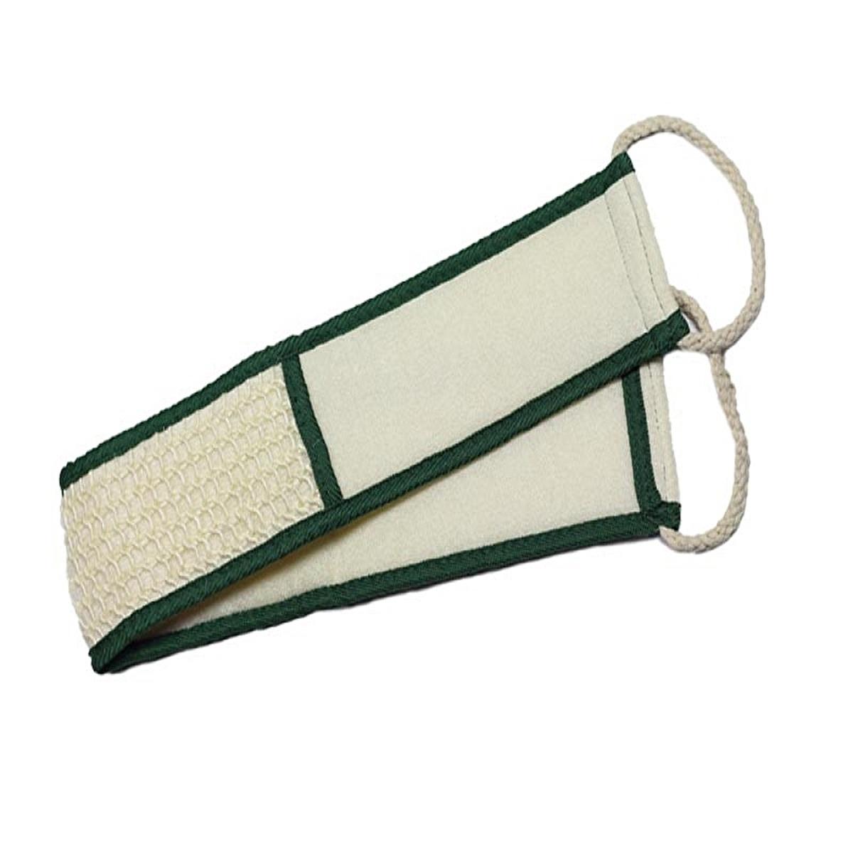 Nascita Sisal Back Scrubber: Natural Exfoliating Brush for Deep Cleansing &amp; Dead Skin Removal - Invigorate Your Shower.