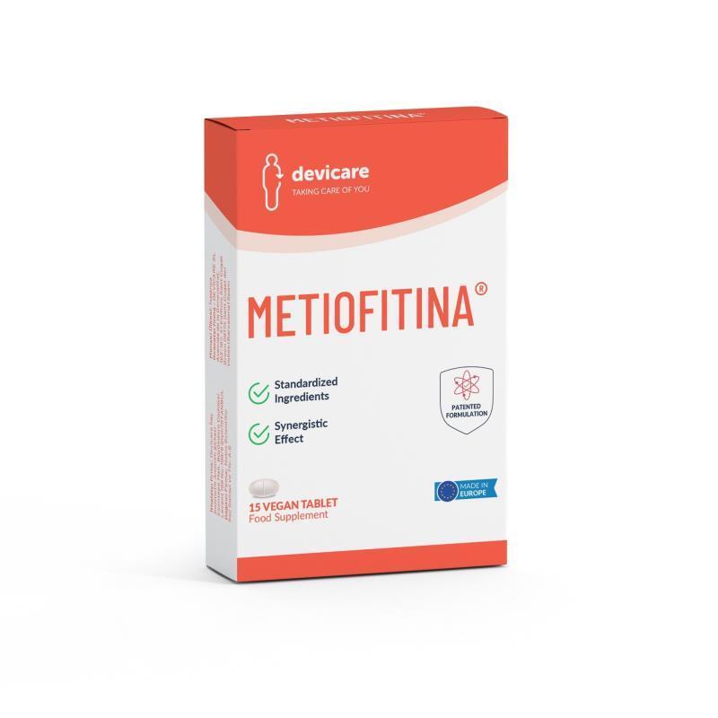 Metiofitina 15 Vegan Tablets: Boost Metabolism &amp; Energy with Plant-Based Nutritional Support Dietary Supplement