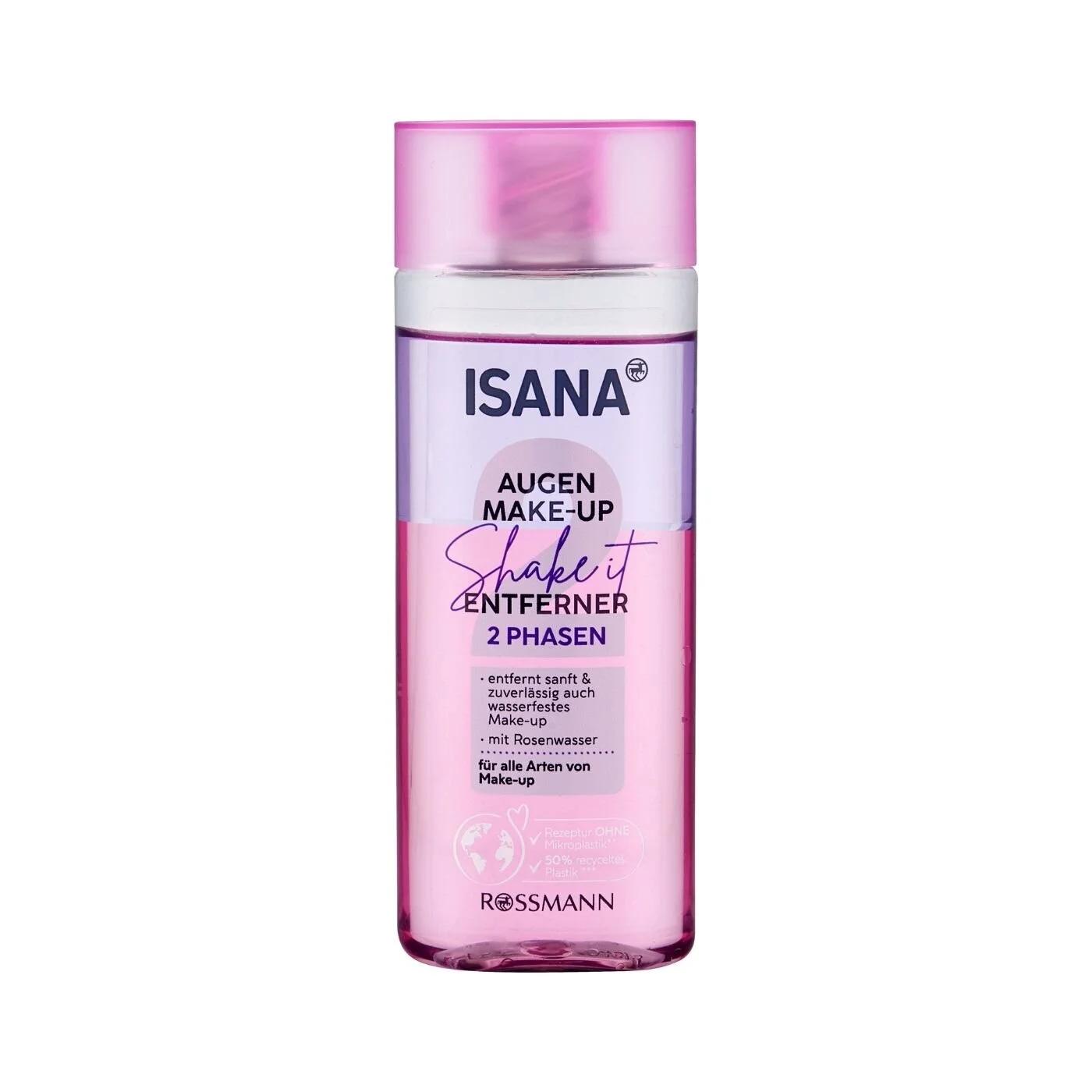 Isana Oil-Infused Eye Makeup Remover for Waterproof Makeup 100 ml