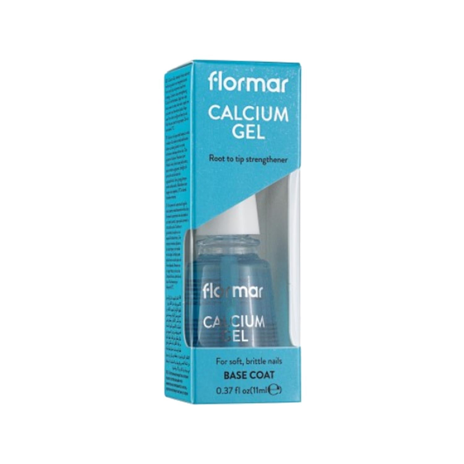 Flormar Calcium Gel Redesign 11 ml - Strengthen &amp; Redesign Nails with Calcium Nail Care Gel