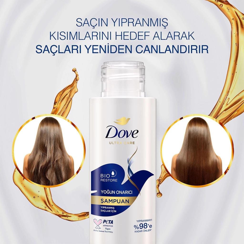 Dove Intensive Repair Travel Size Shampoo 90 ml