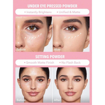 Sheglam Insta Ready Powder Duo Matte Pink 01 Bubblegum