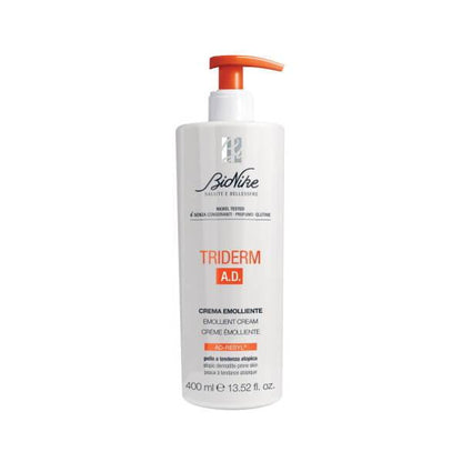 Bionike Moisturizing Cream for Sensitive Skin - Triderm A.D. Hypoallergenic Moisturizer, 13.53 fl oz
