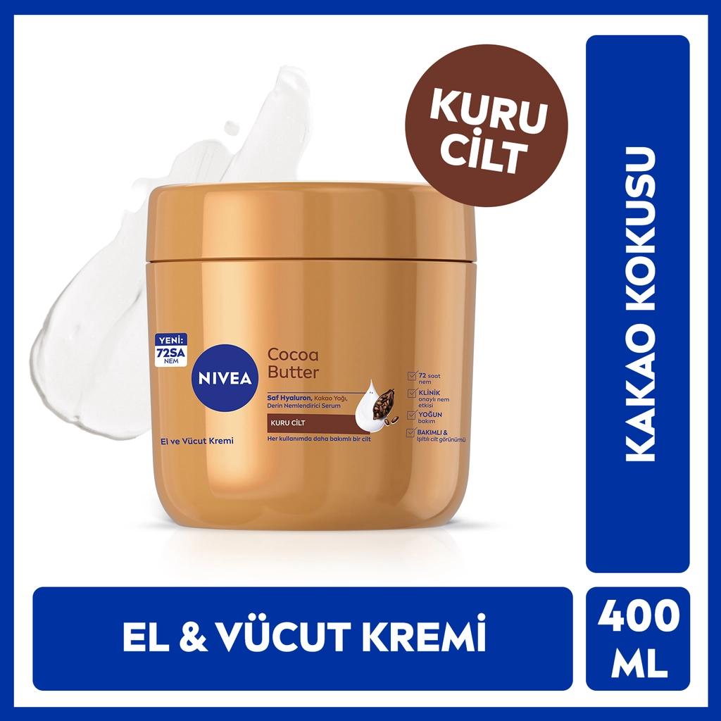 Nivea Cocoa Butter Hand &amp; Body Cream for Dry Skin 400 ml