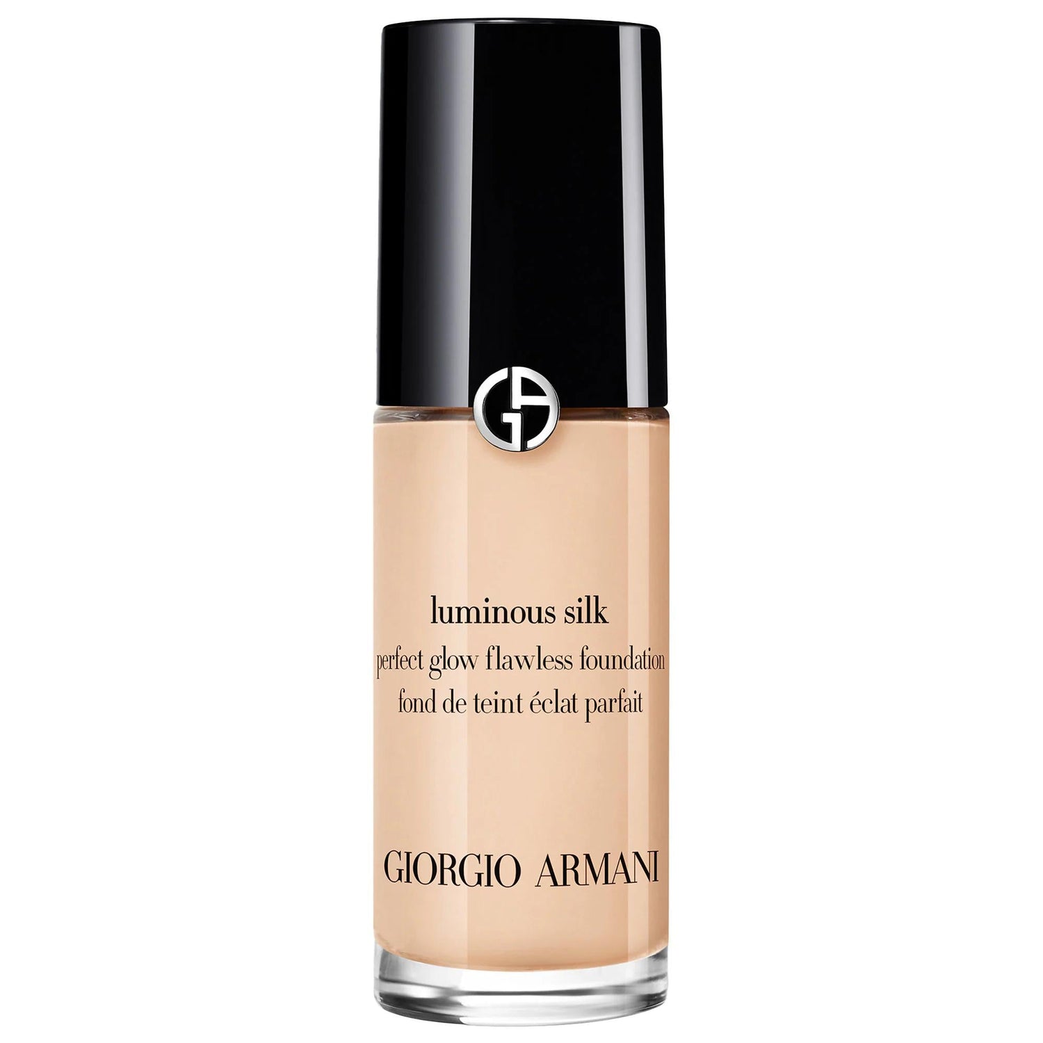 Mini Luminous Silk Natural Glow Foundation - Liquid Foundation for Natural Glow, Medium Coverage, Skincare-Infused Makeup