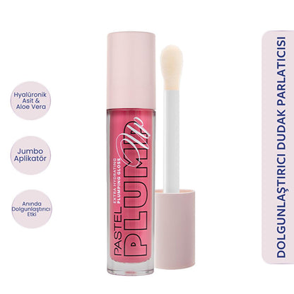 Pastel Profashion Plump Up Extra Hydrating Plumping Gloss - Vegan, Cruelty-Free Lip Gloss for Hydration &amp; Plumping