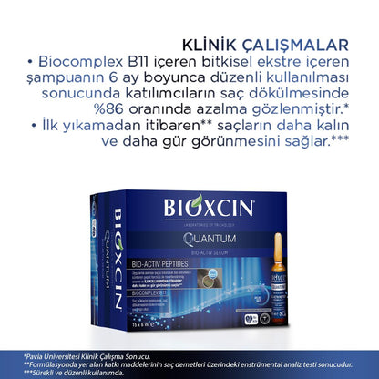 Bioxcin Quantum Bio-Activ Serum - Hair Loss Treatment &amp; Nourishment for Thicker Hair