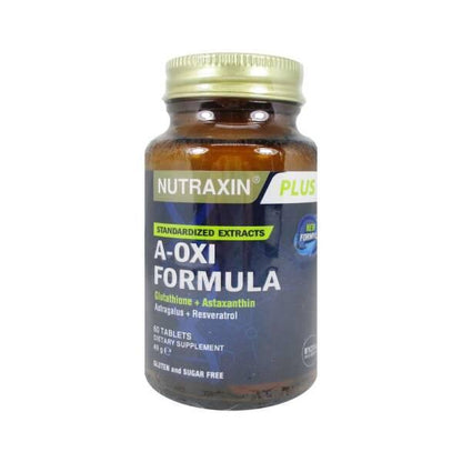 Nutraxin Glutathione + Resveratrol - Health Boosting Formula | 60 Capsules