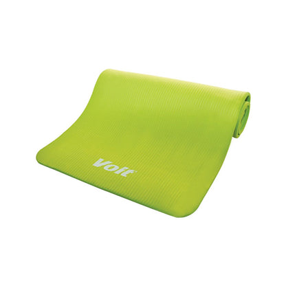 Voit Green NBR Yoga Mat 1 cm - Non-Slip, Eco-Friendly Fitness Accessory for Yoga Practice