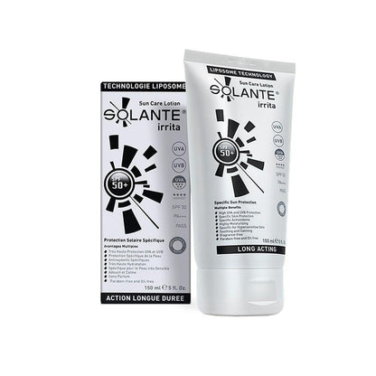 Solante Irrita Sunscreen for Sensitive Skin - SPF 50+, 5.07 fl oz