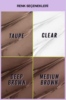 Maybelline Super Lock Deep Brown Brow Glue: Long-Lasting Eyebrow Mascara for Sculpted, Fuller Brows - Dark Brown Eyebrow Fixative &amp; Setting Gel