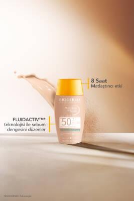 Bioderma Photoderm NUDE Touch SPF50+ Light 40 ml - Sunscreen with Makeup Effect for Oily &amp; Combination Skin