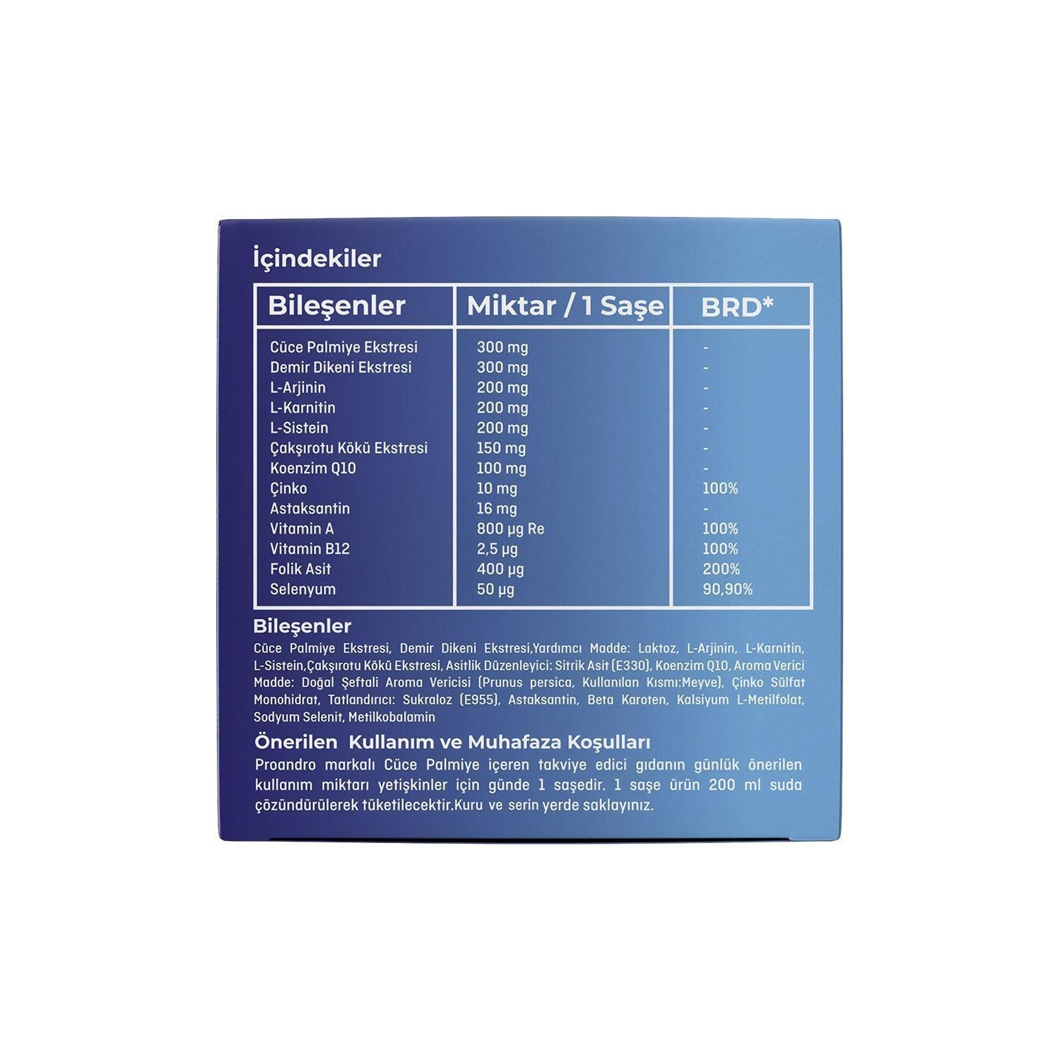 PF ProAndro 30 Vegan Dietary Supplement for Men&