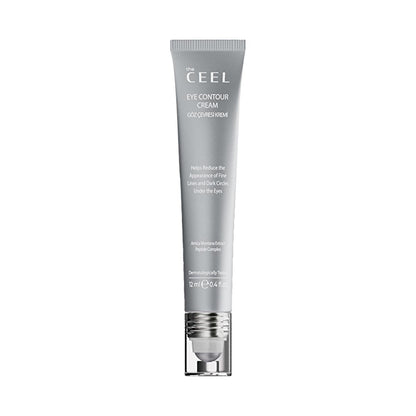 The Ceel: Advanced Peptide Eye Cream - Reduce Dark Circles &amp; Fine Lines - Hydrating, Anti-Aging, with Cooling Applicator