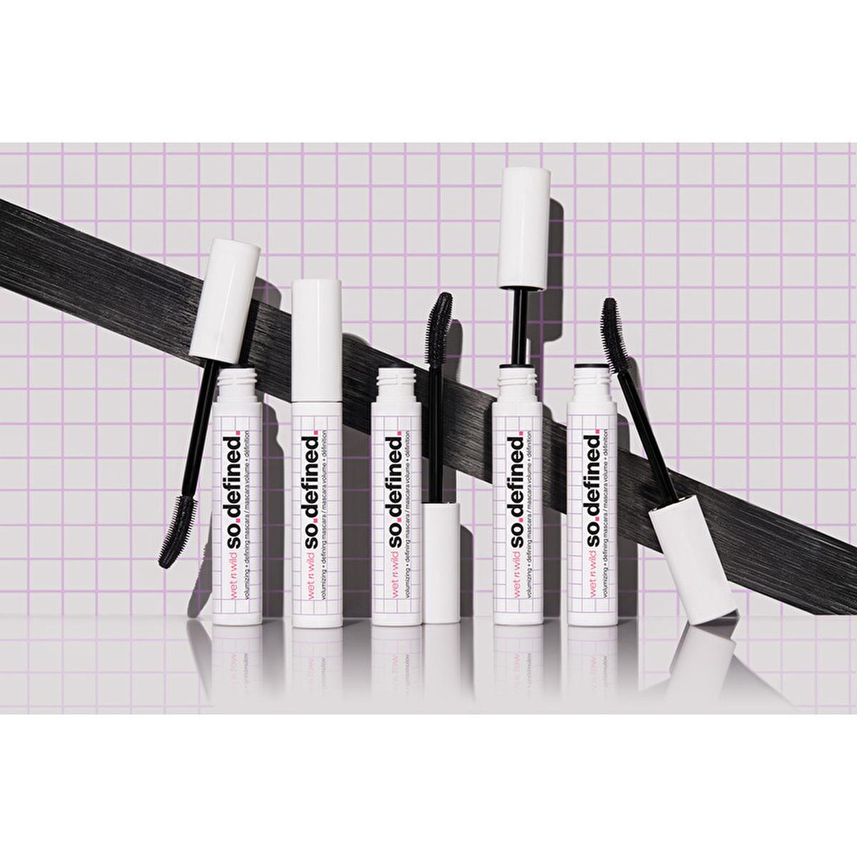 wet n wild Mega So Define Volumizing Mascara: Dramatic Volume, Definition &amp; Vitamin E for Lash Health