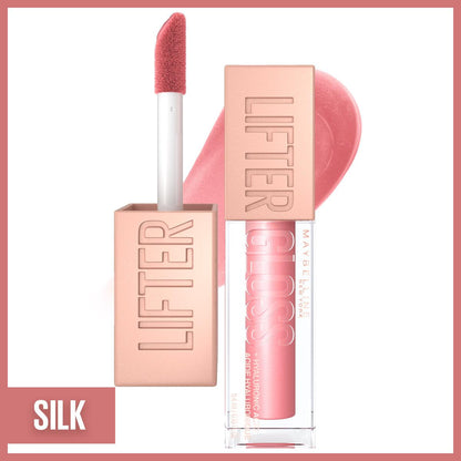Maybelline New York Lifter Gloss - Hyaluronic Acid Lip Gloss for Fuller Lips, Moisturizing &amp; Non-Sticky