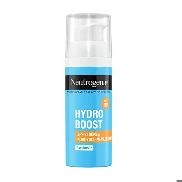 Neutrogena Hydroboost SPF50 Sunscreen Moisturizer - Broad Spectrum Protection &amp; Hydration with Hyaluronic Acid